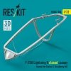 RESKIT RSU32-0204 F-35A Lightning II closed canopy frame for Italeri / Academy kit (3D Printed) (1/32)